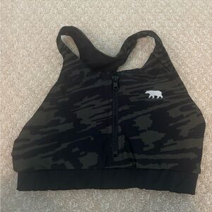 Running bare women’s sports bra